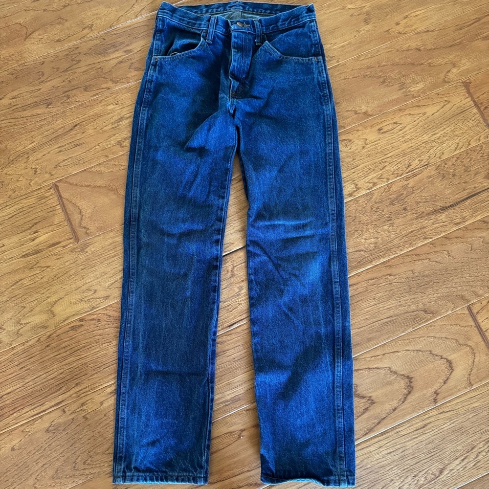 Rustler Straight Leg Jeans Mens 29x32 Medium Wash Denim Regular Fit Cowboy